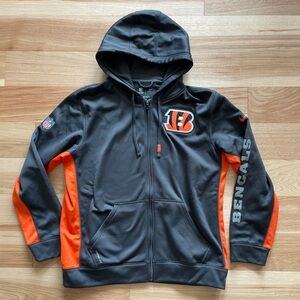 Cincinnati Bengals NFL Zip Hoodie - Size Large
